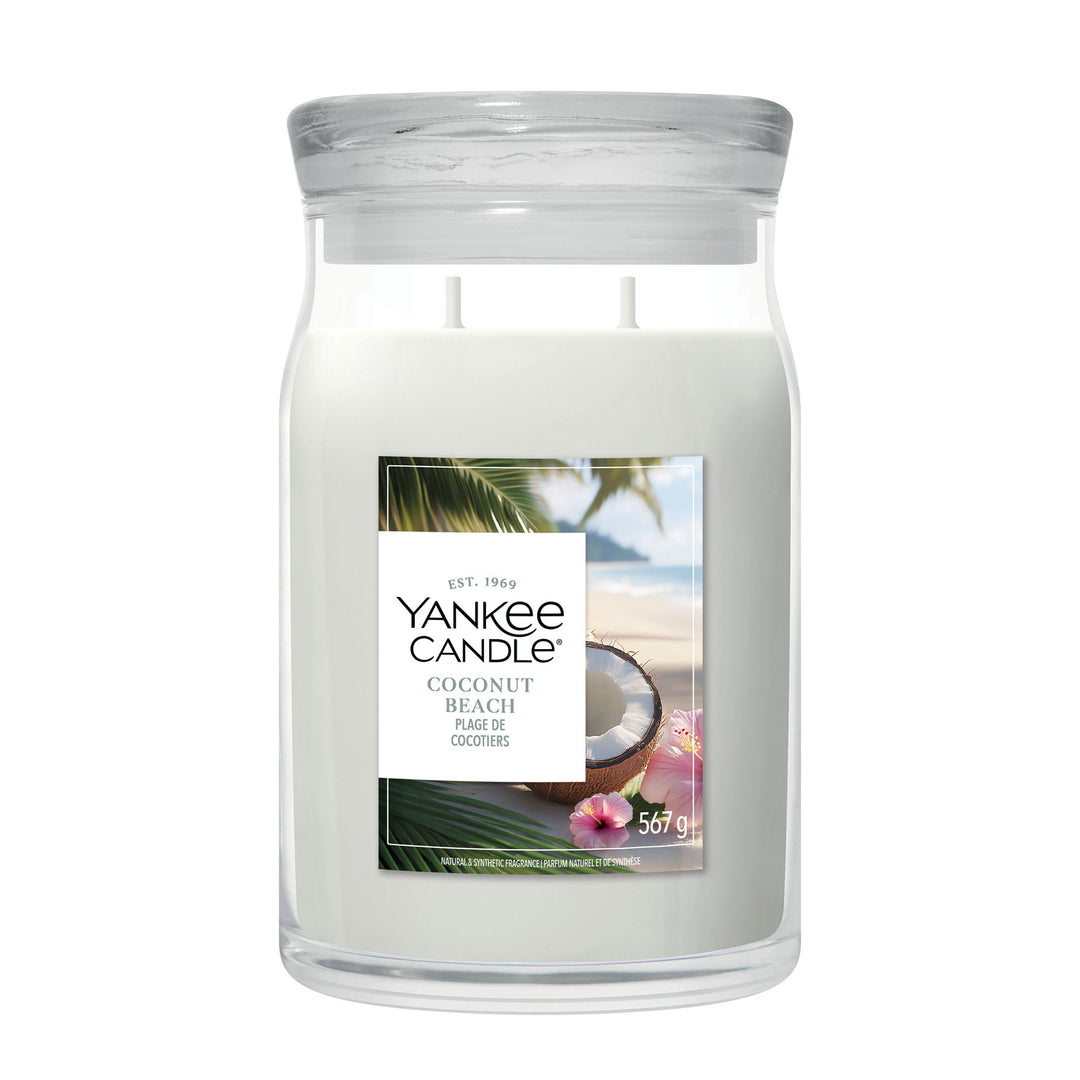 Coconut Beach Signature Large Jar by Yankee Candle