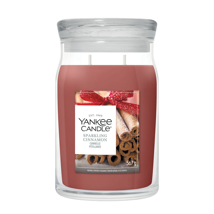 Sparkling Cinnamon Signature Large Jar by Yankee Candle