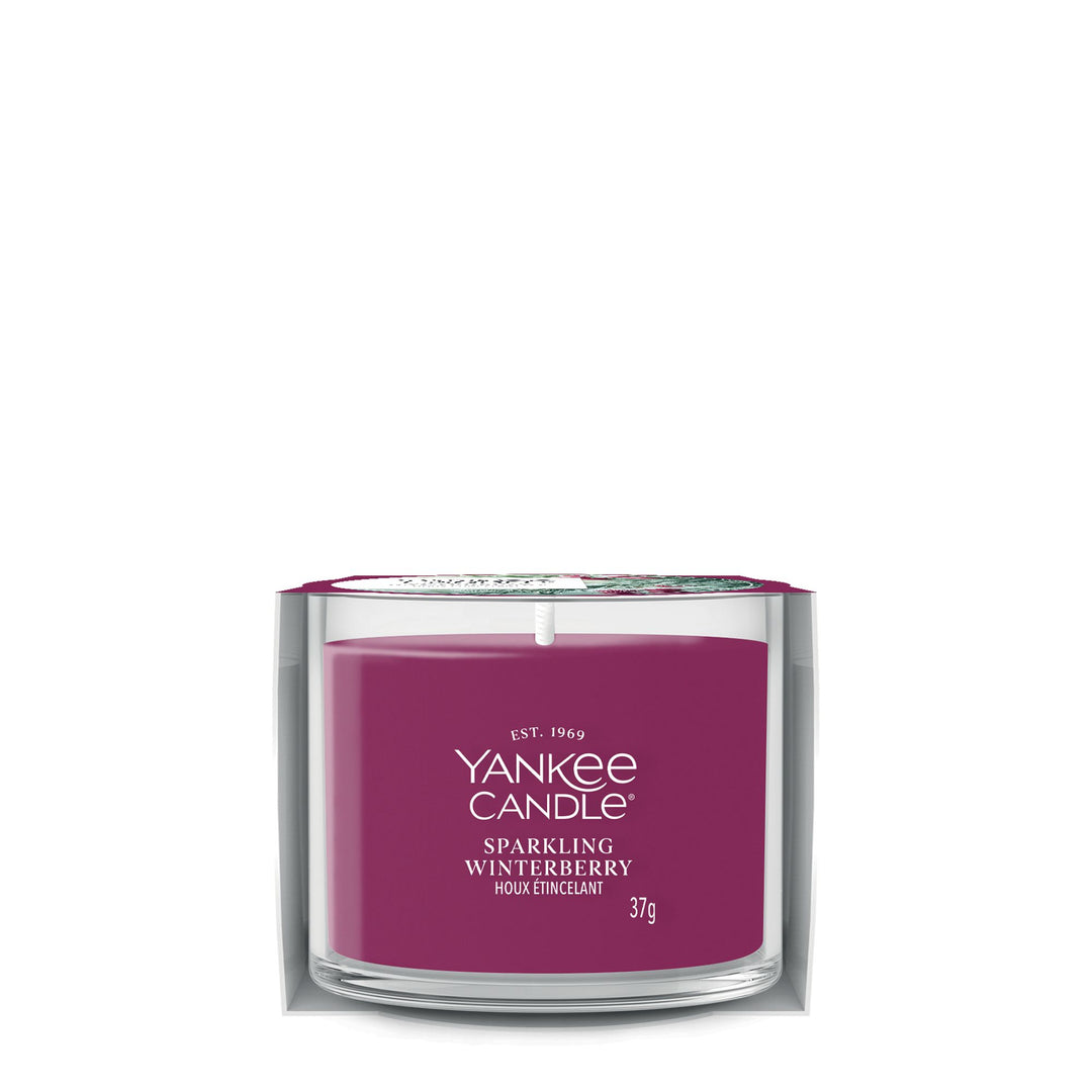 Sparkling Winterberry Mini Filled Votive by Yankee Candle