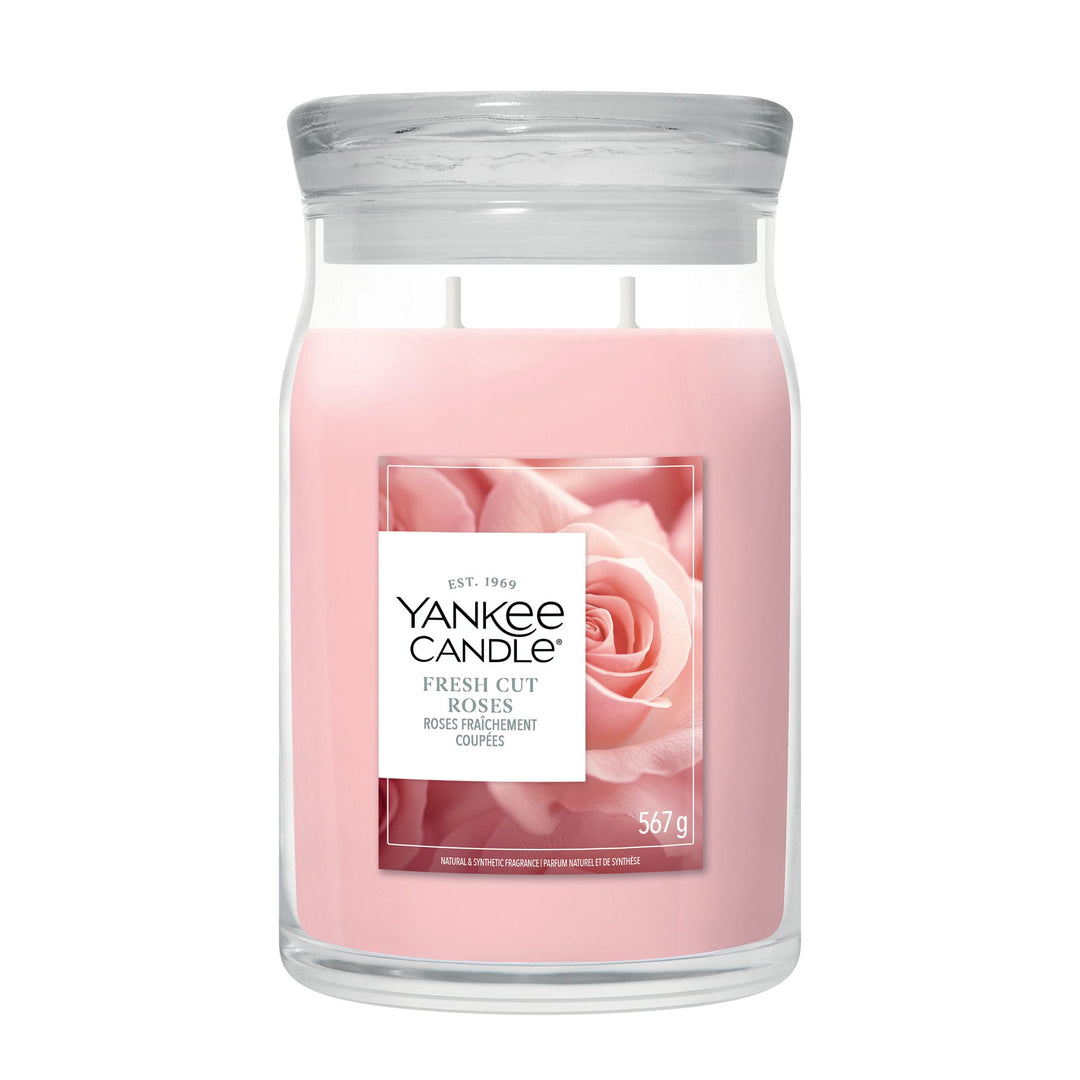 Fresh Cut Roses Signature Large Jar by Yankee Candle