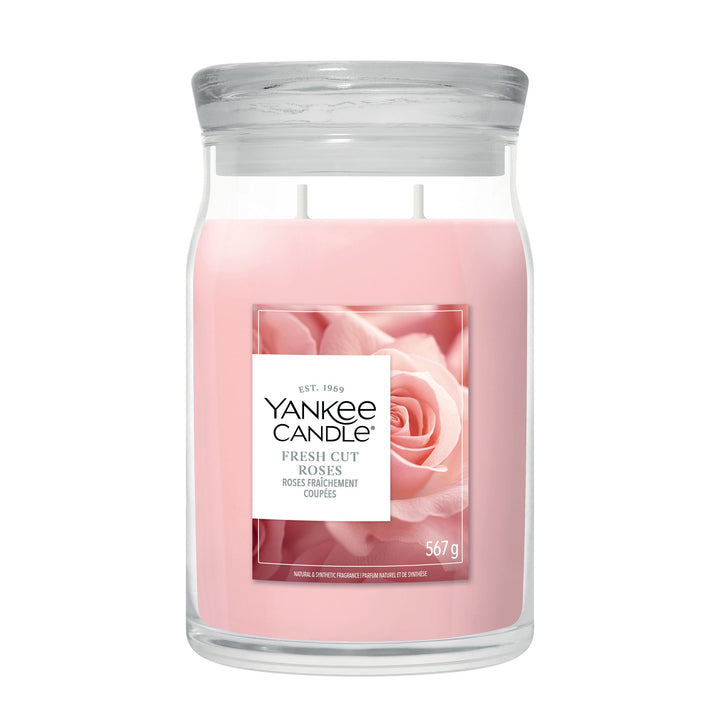 Fresh Cut Roses Signature Large Jar by Yankee Candle