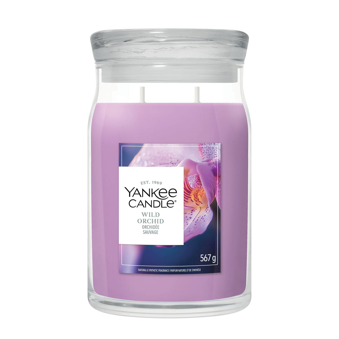 Wild Orchid Signature Large Jar by Yankee Candle