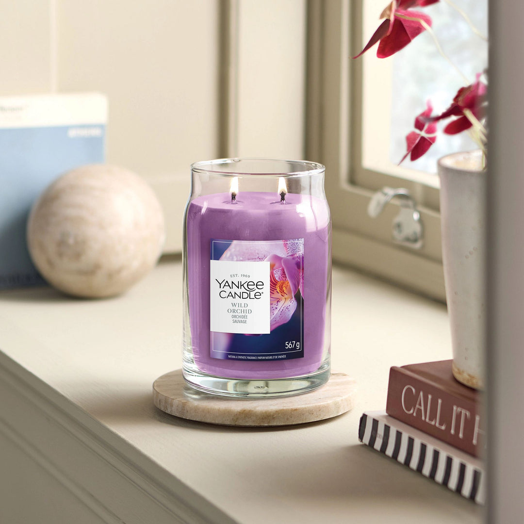 Wild Orchid Signature Large Jar by Yankee Candle