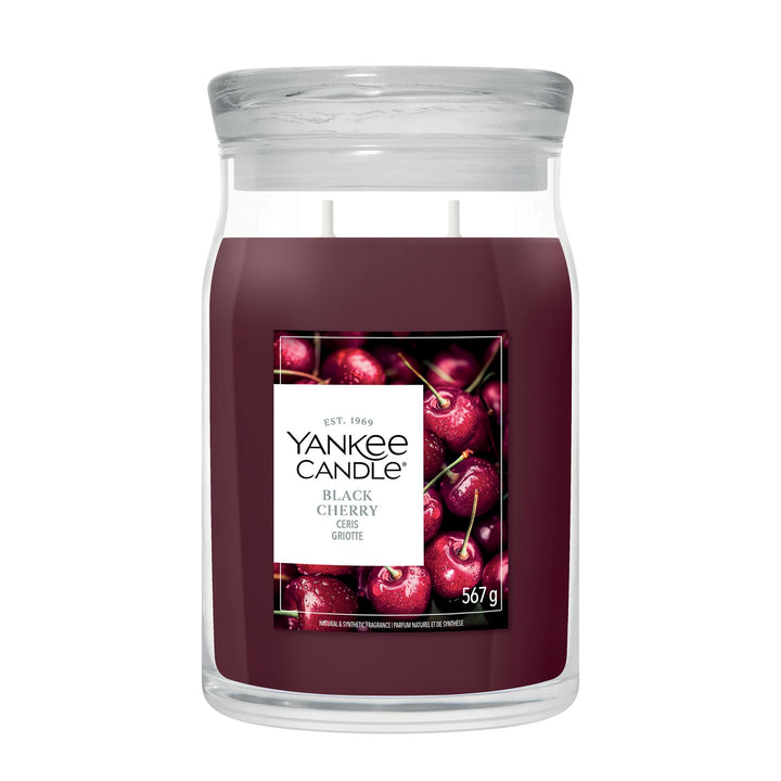 Black Cherry Signature Large Jar by Yankee Candle