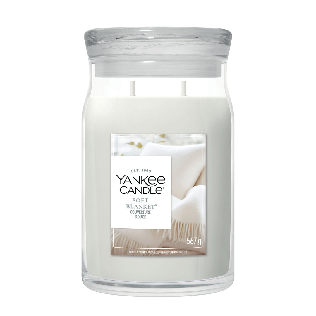Soft Blanket Signature Large Jar by Yankee Candle