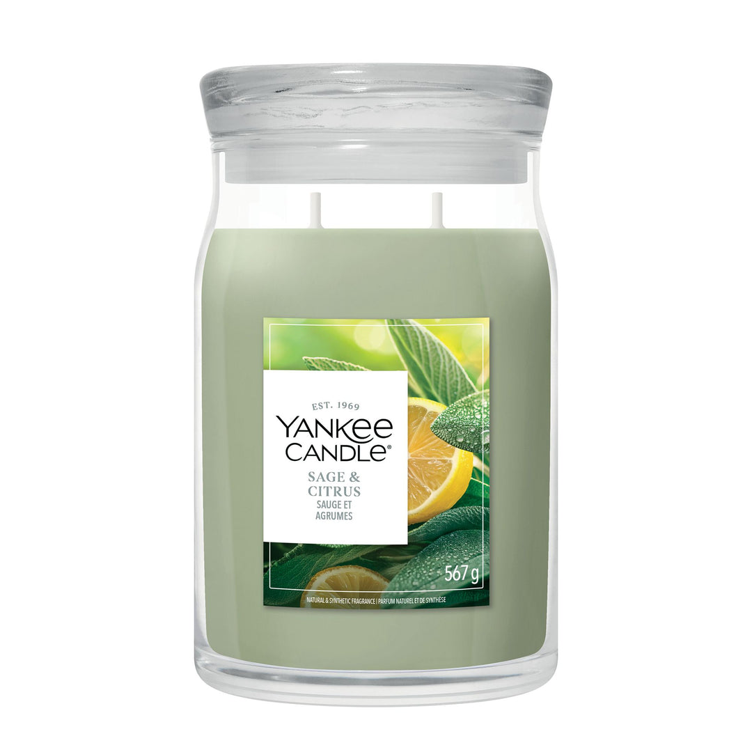 Sage & Citrus Signature Large Jar by Yankee Candle