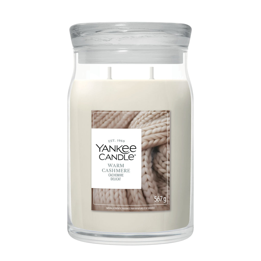 Warm Cashmere Signature Large Jar by Yankee Candle