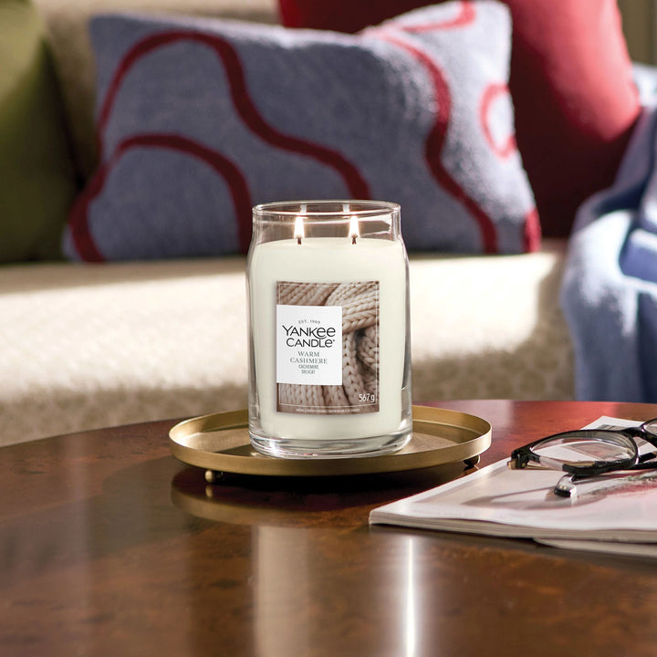 Warm Cashmere Signature Large Jar by Yankee Candle
