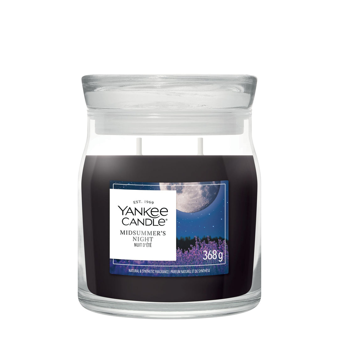 Midsummers Night Signature Medium Jar by Yankee Candle