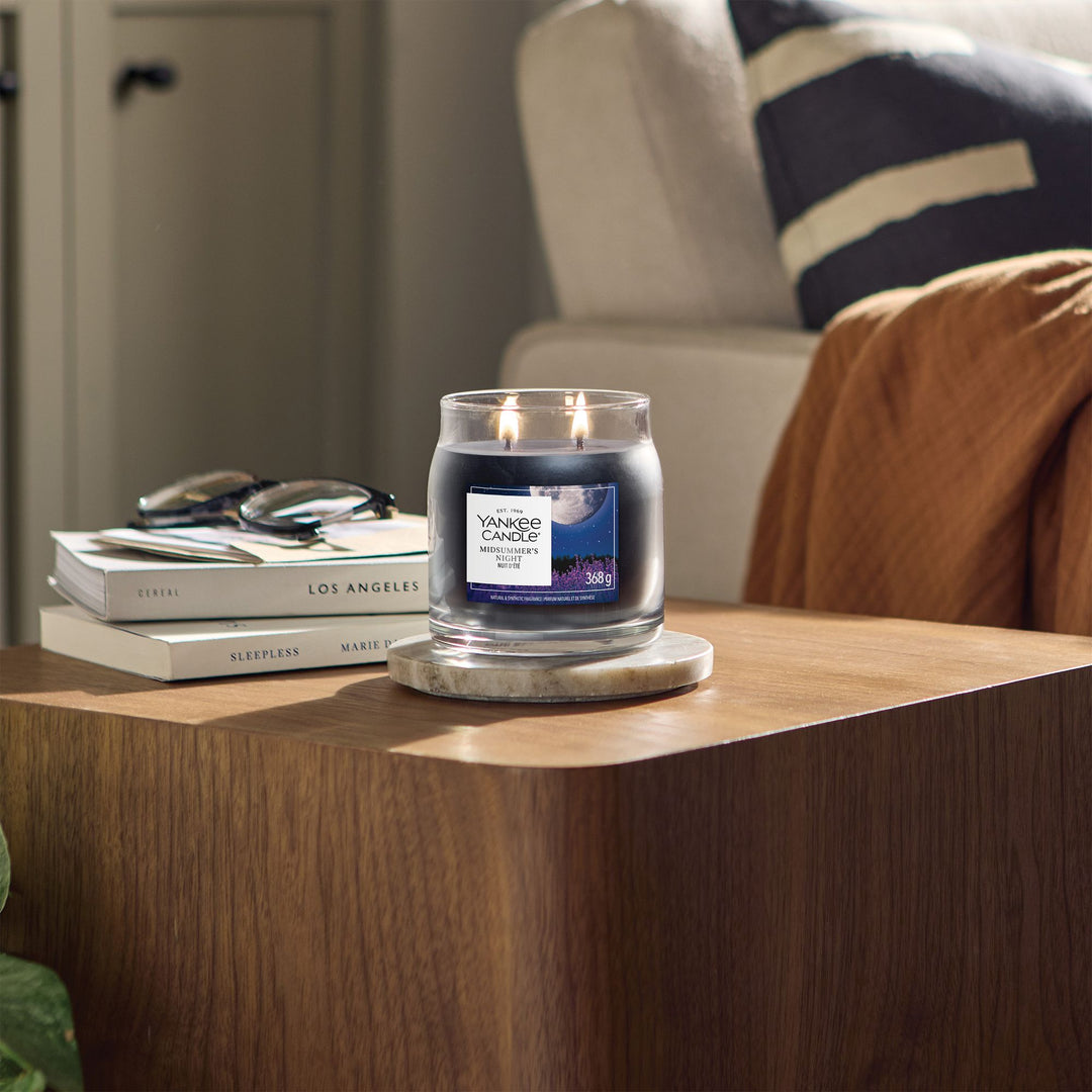 Midsummers Night Signature Medium Jar by Yankee Candle