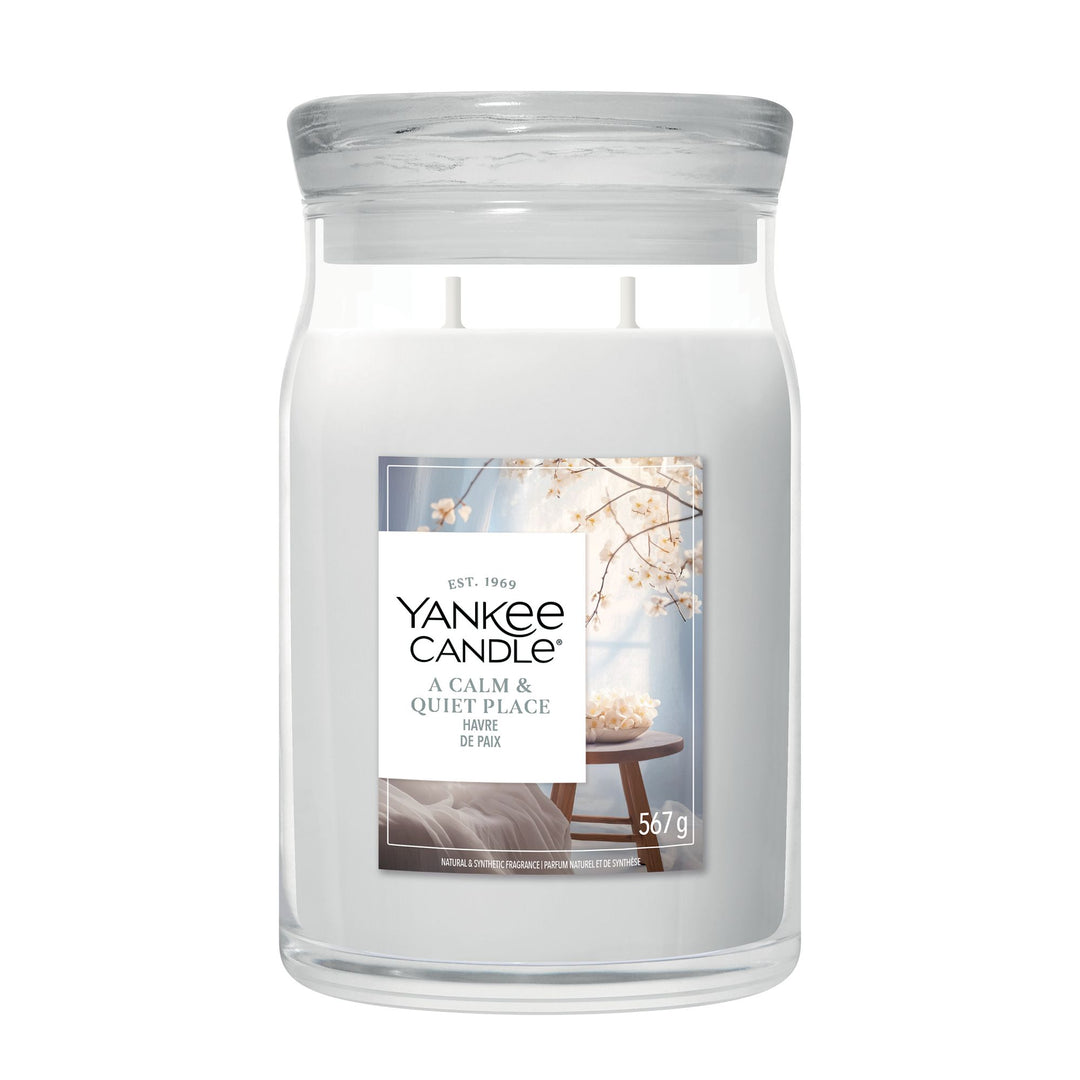 A Calm And Quiet Place Signature Large Jar by Yankee Candle