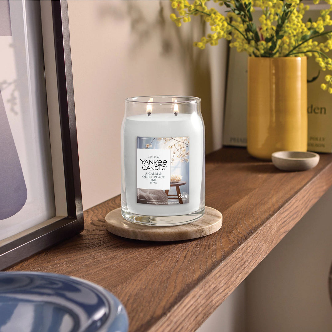 A Calm And Quiet Place Signature Large Jar by Yankee Candle