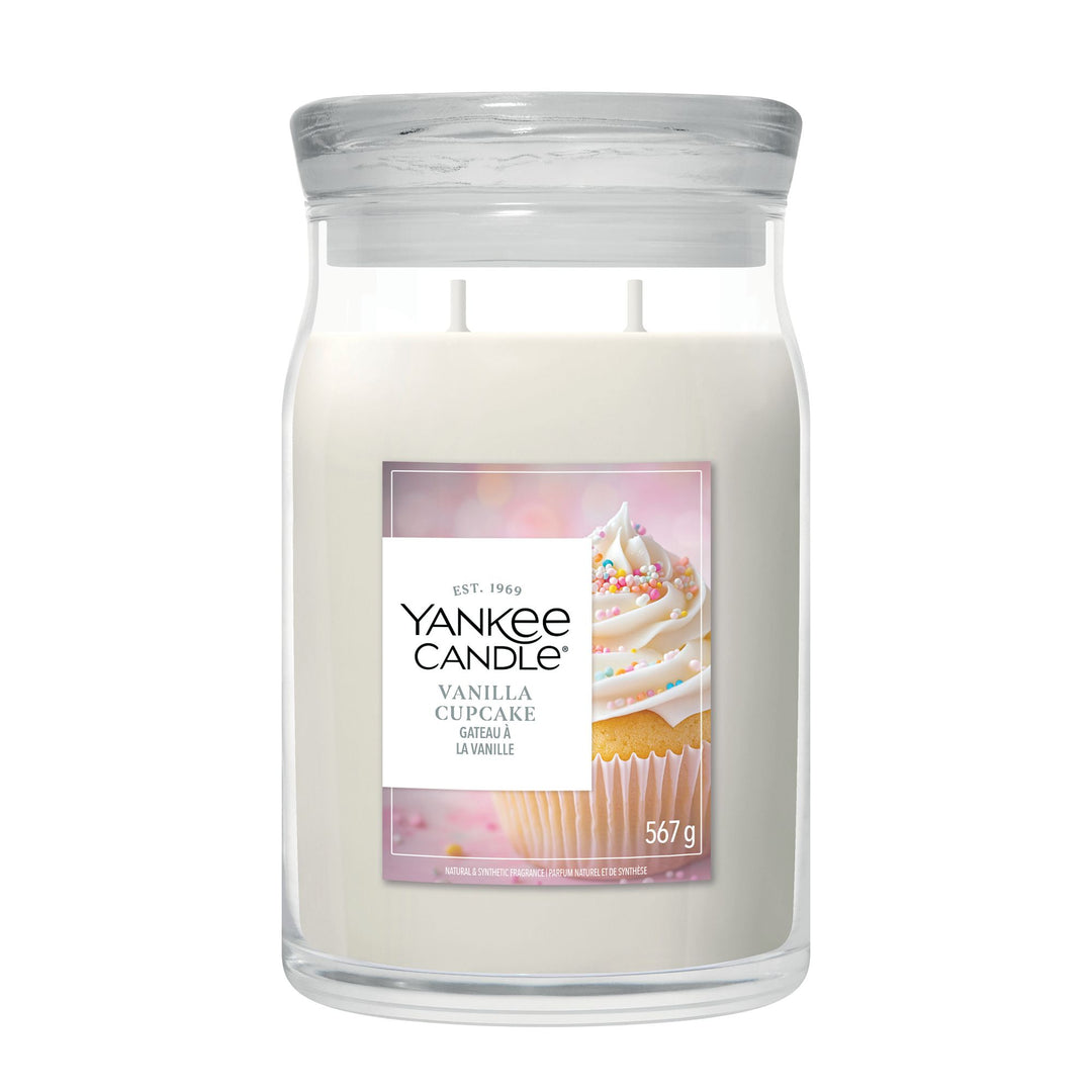Vanilla Cupcake Signature Large Jar by Yankee Candle