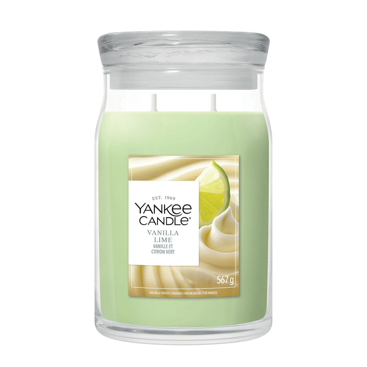 Vanilla Lime Signature Large Jar by Yankee Candle
