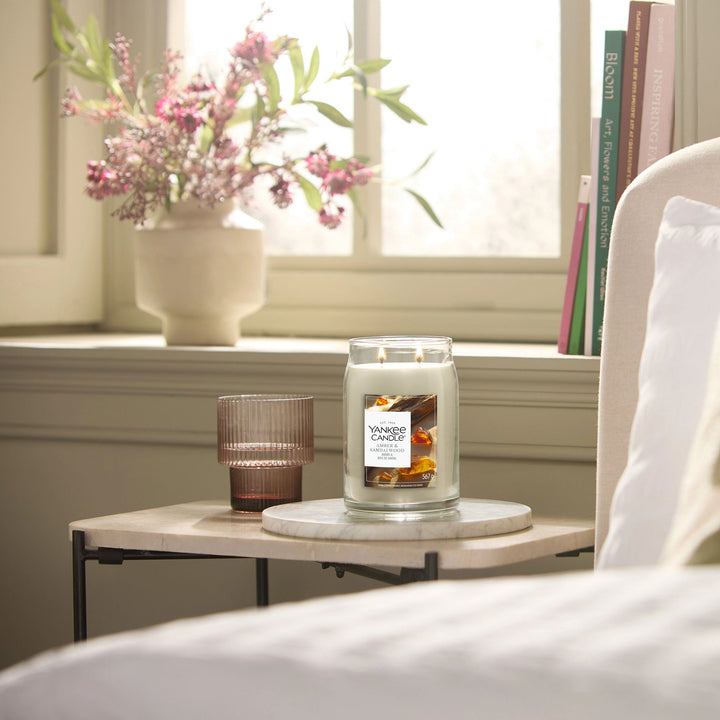 Amber & Sandalwood Signature Large Jar by Yankee Candle