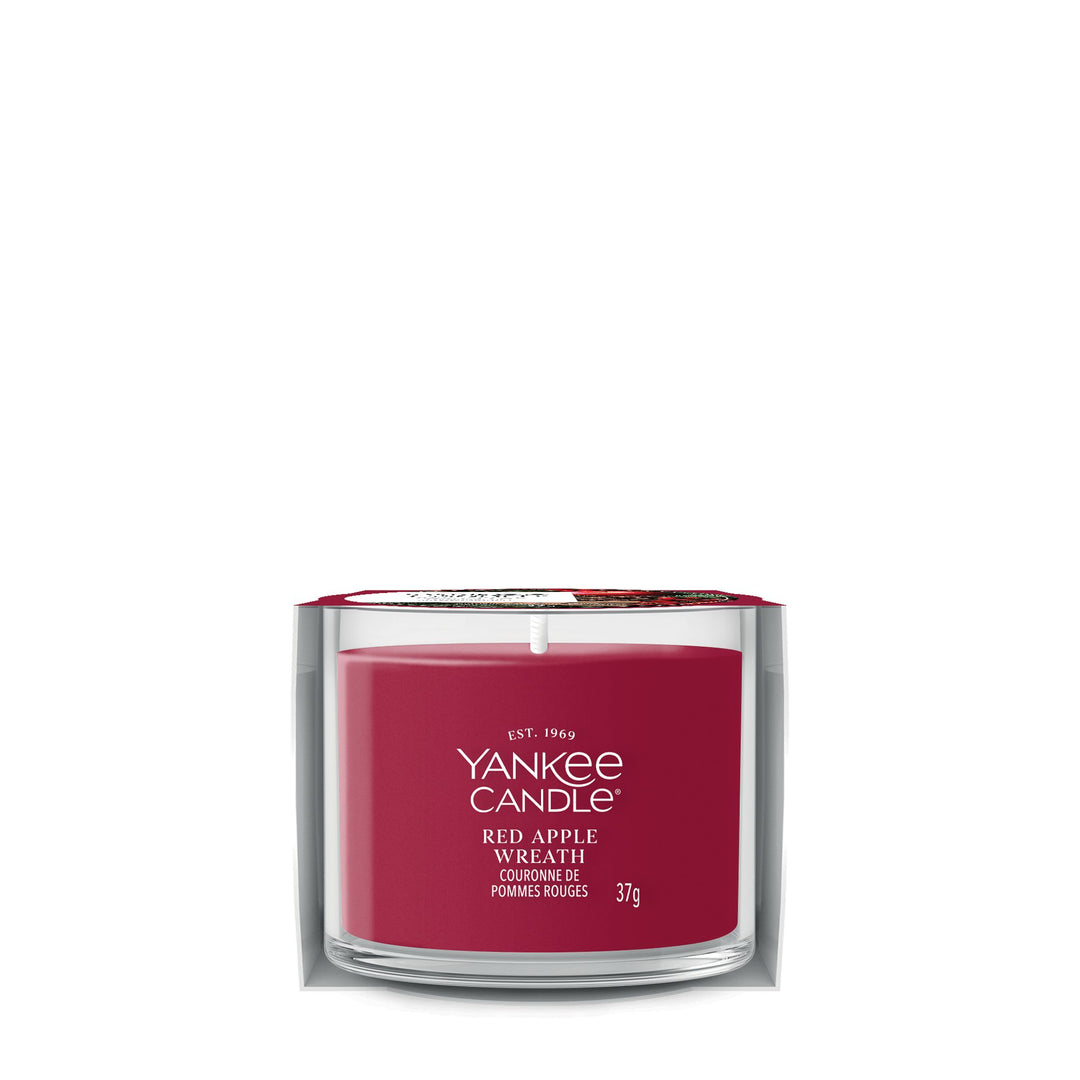 Red Apple Wreath Mini Filled Votive by Yankee Candle