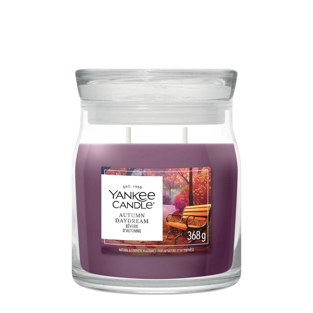 Autumn Daydream Signature Medium Jar by Yankee Candle
