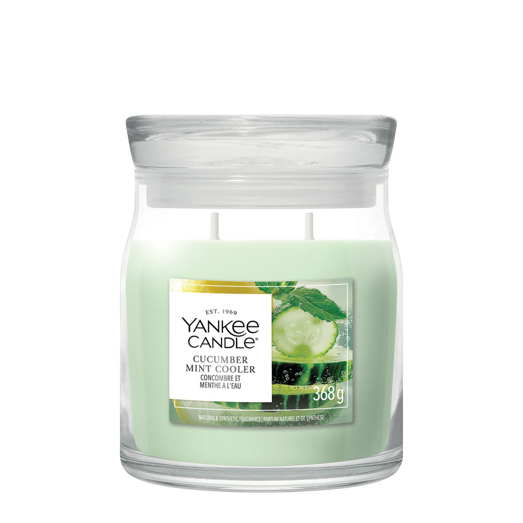 Cucumber Mint Cooler Signature Medium Jar by Yankee Candle