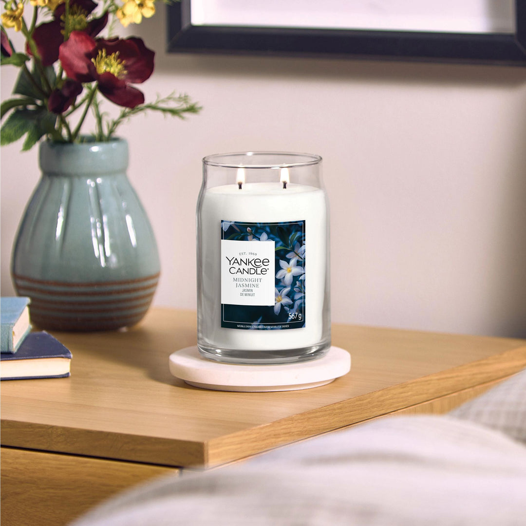 Midnight Jasmine Signature Large Jar by Yankee Candle