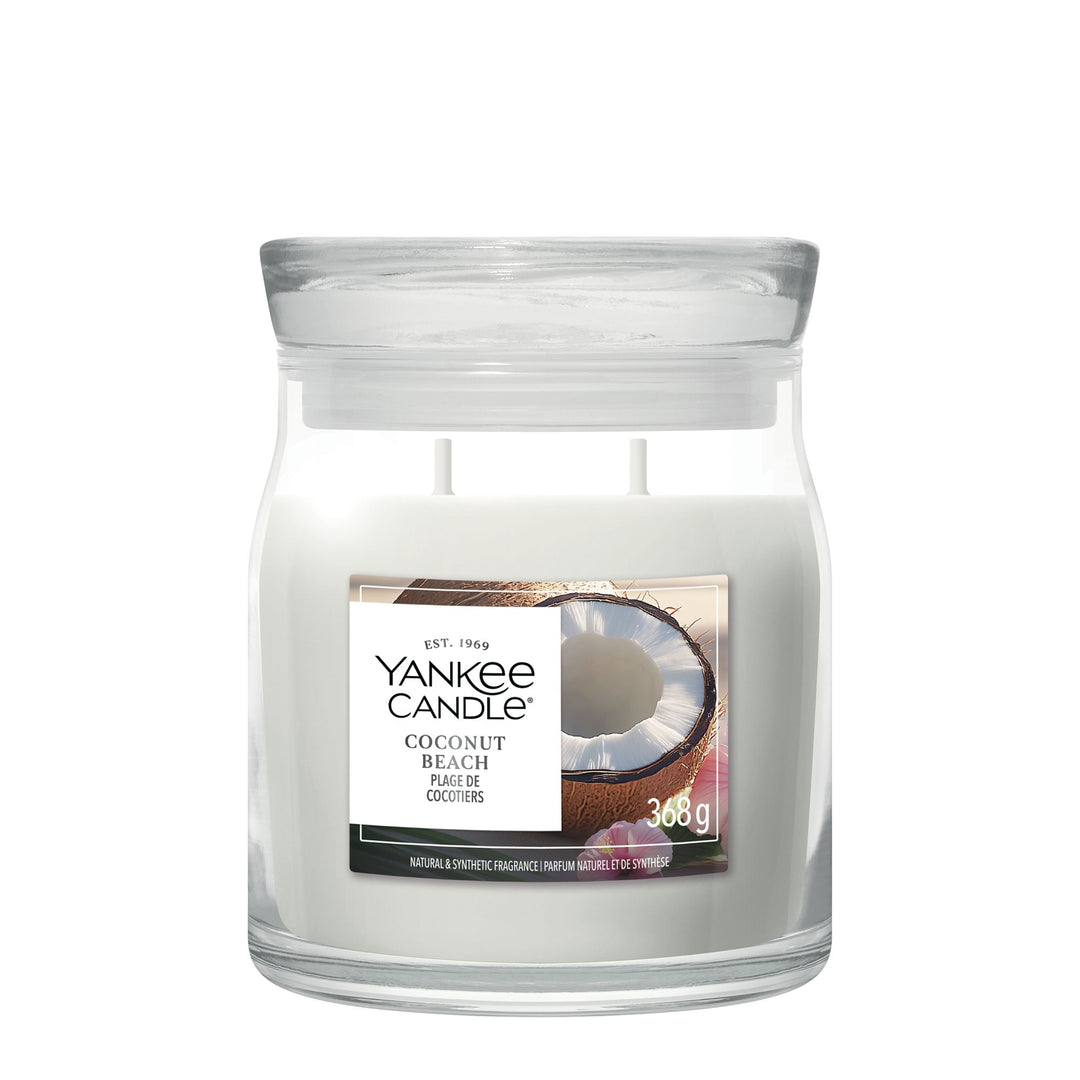 Coconut Beach Signature Medium Jar by Yankee Candle