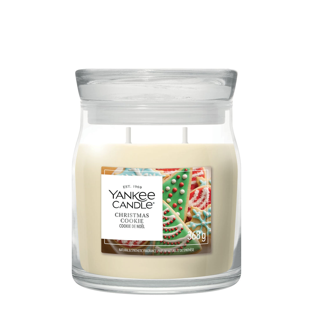 Christmas Cookie Signature Medium Jar by Yankee Candle