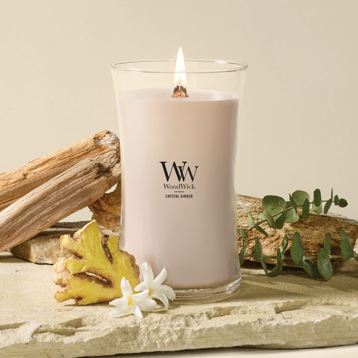 Crystal Ginger Large Hourglass by WoodWick