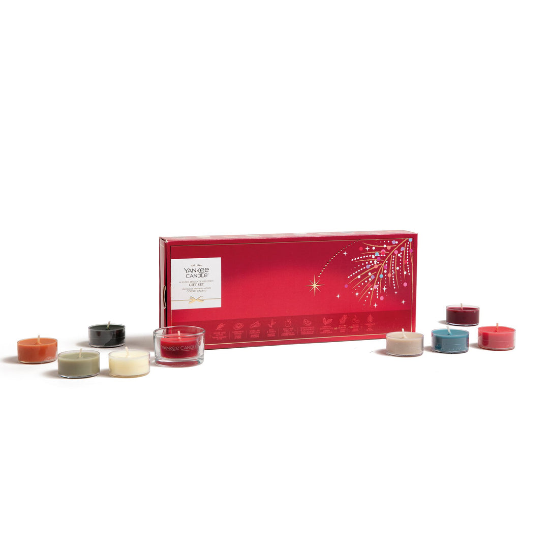 10 Tea Lights and 1 Holder Gift Set by Yankee Candle