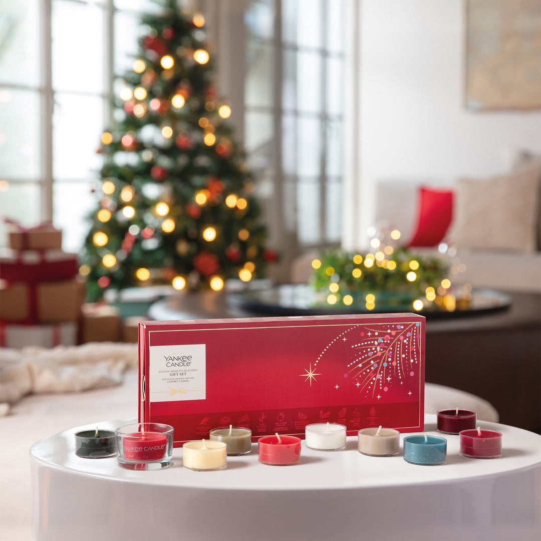 10 Tea Lights and 1 Holder Gift Set by Yankee Candle