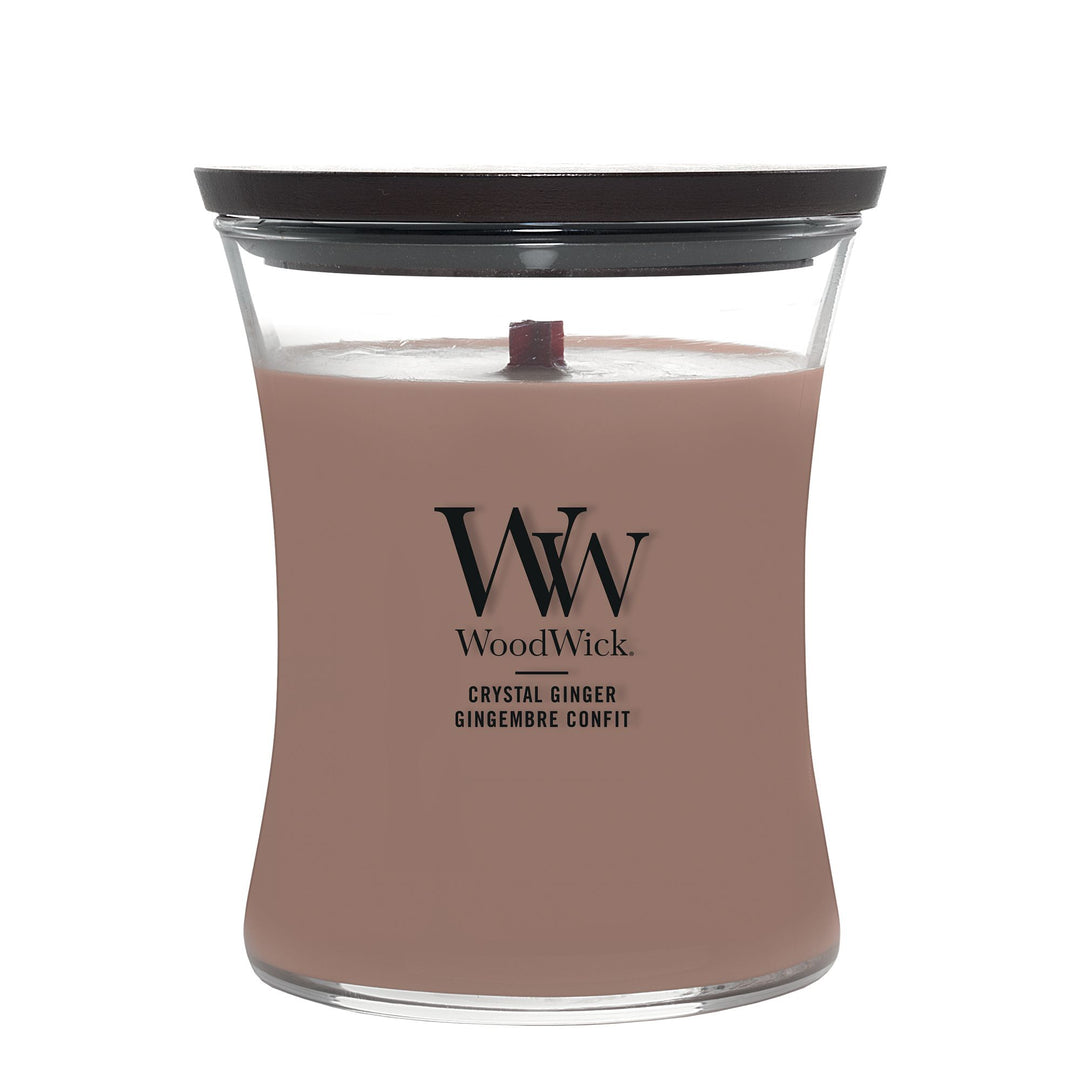 Crystal Ginger Medium Hourglass by WoodWick