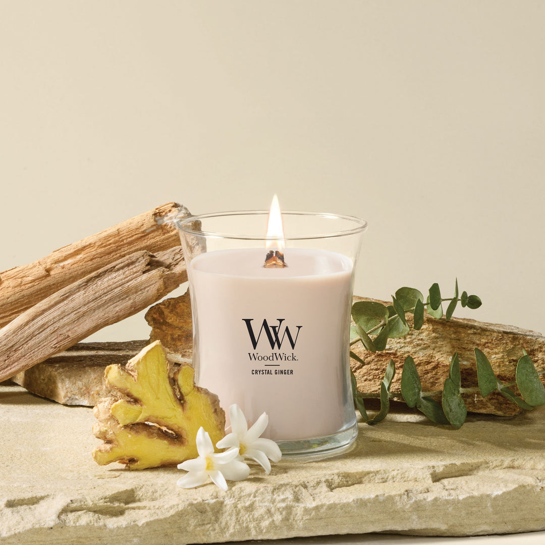 Crystal Ginger Medium Hourglass by WoodWick