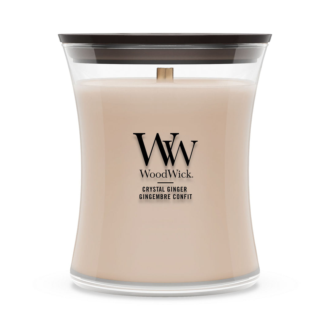 Crystal Ginger Medium Hourglass by WoodWick