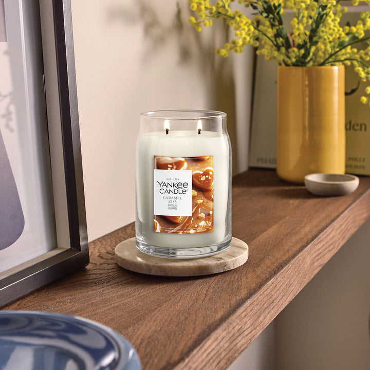 Caramel Kiss Signature Large Jar by Yankee Candle