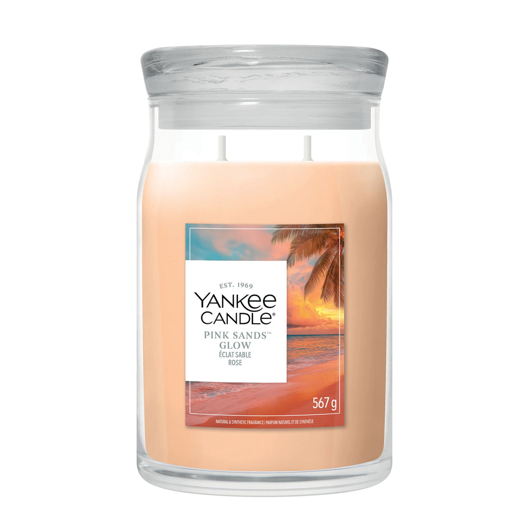 Pink Sands Glow Signature Large Jar by Yankee Candle