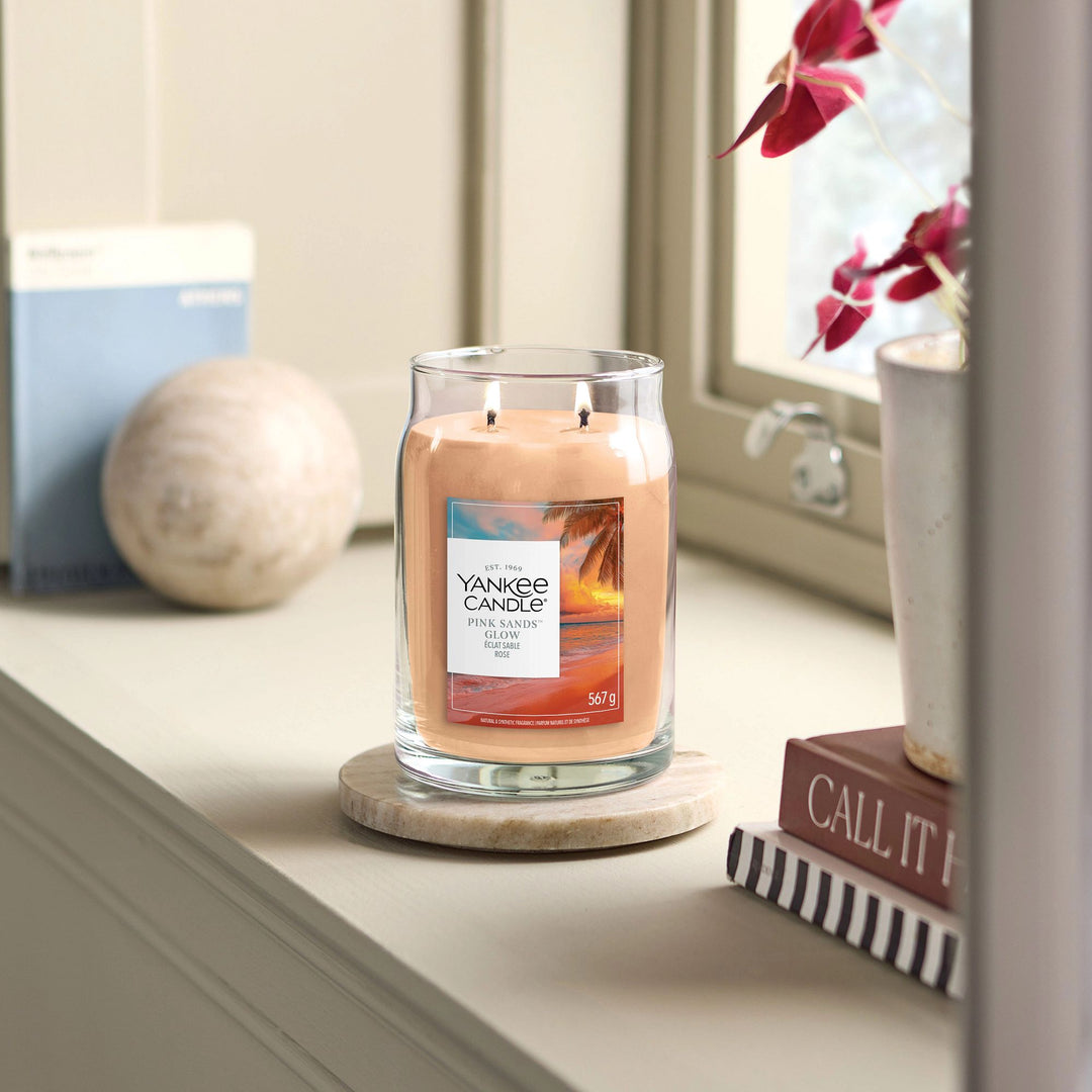 Pink Sands Glow Signature Large Jar by Yankee Candle