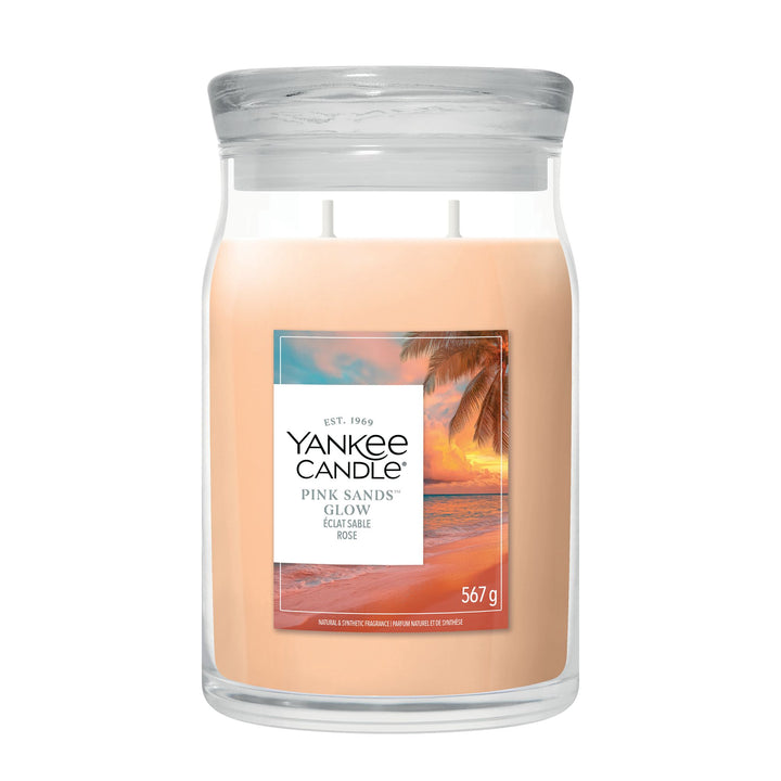 Pink Sands Glow Signature Large Jar by Yankee Candle
