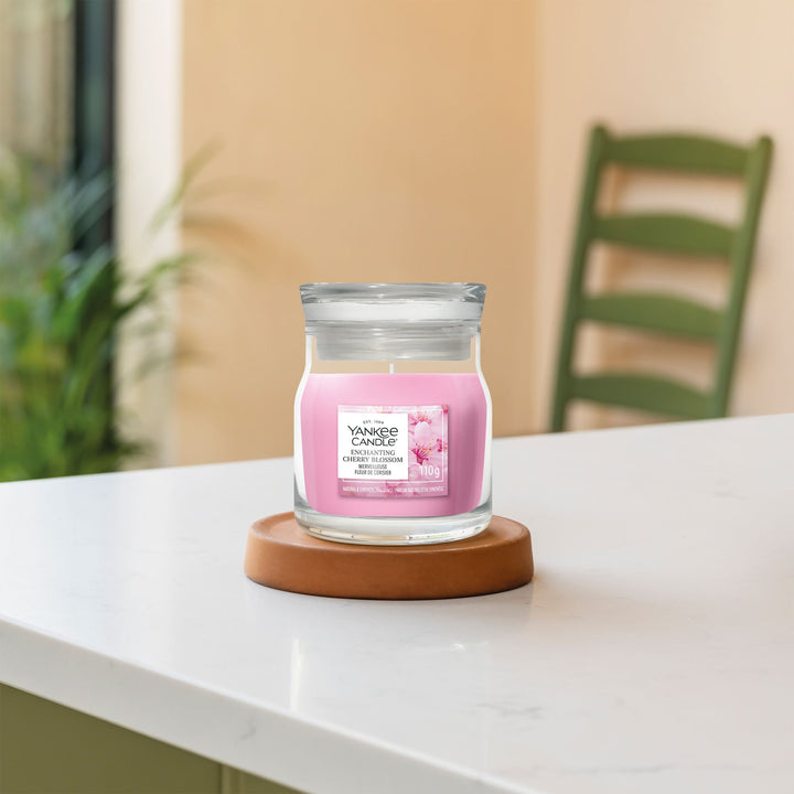 Enchanting Cherry Blossom Signature Small Jar- Yankee Candle