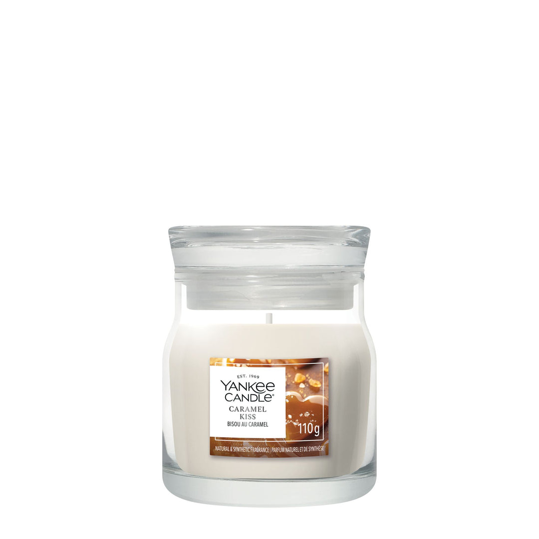 Caramel Kiss Signature Small Jar by Yankee Candle