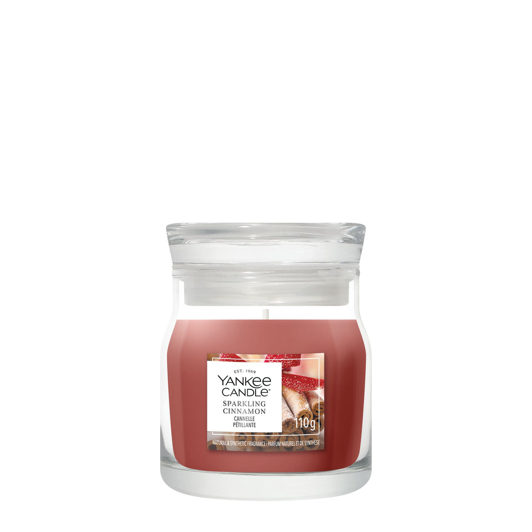 Sparkling Cinnamon Signature Small Jar by Yankee Candle