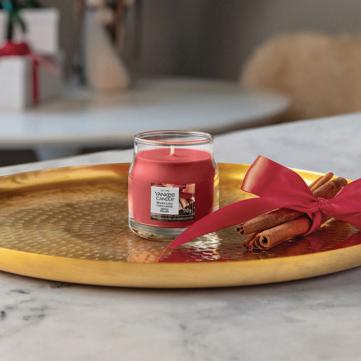 Sparkling Cinnamon Signature Small Jar by Yankee Candle