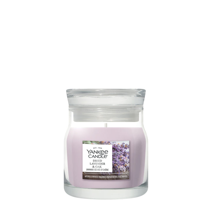 Dried Lavender &amp; Oak Signature Small Jar by Yankee Candle