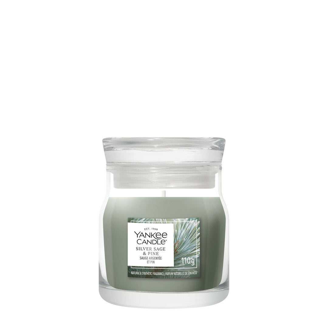 Silver Sage & Pine Signature Small Jar by Yankee Candle