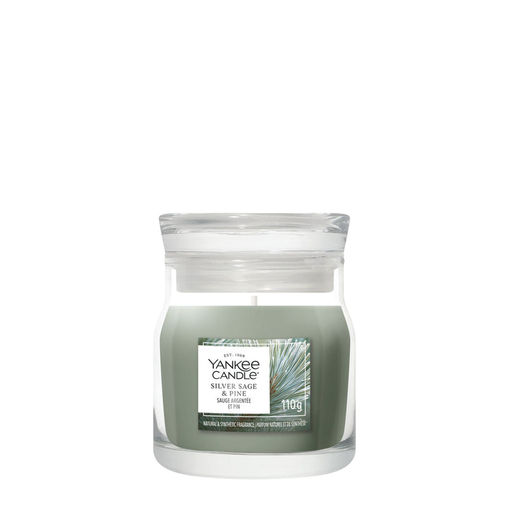 Silver Sage &amp; Pine Signature Small Jar by Yankee Candle
