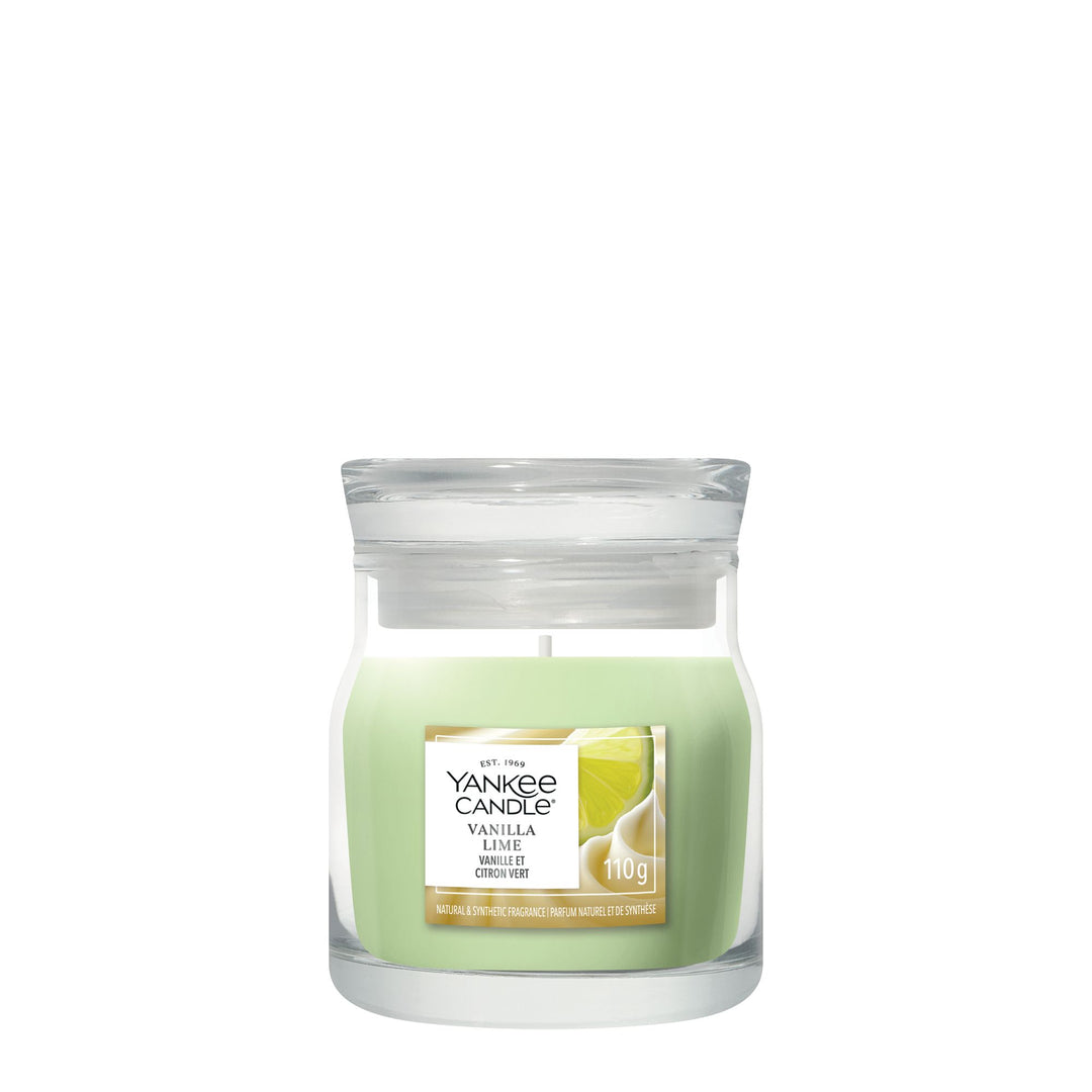 Vanilla Lime Signature Small Jar by Yankee Candle