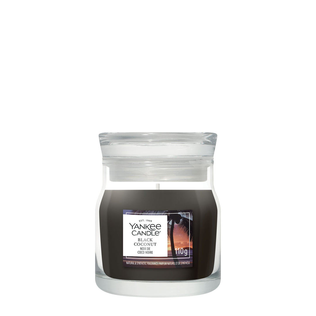 Black Coconut Signature Small Jar by Yankee Candle