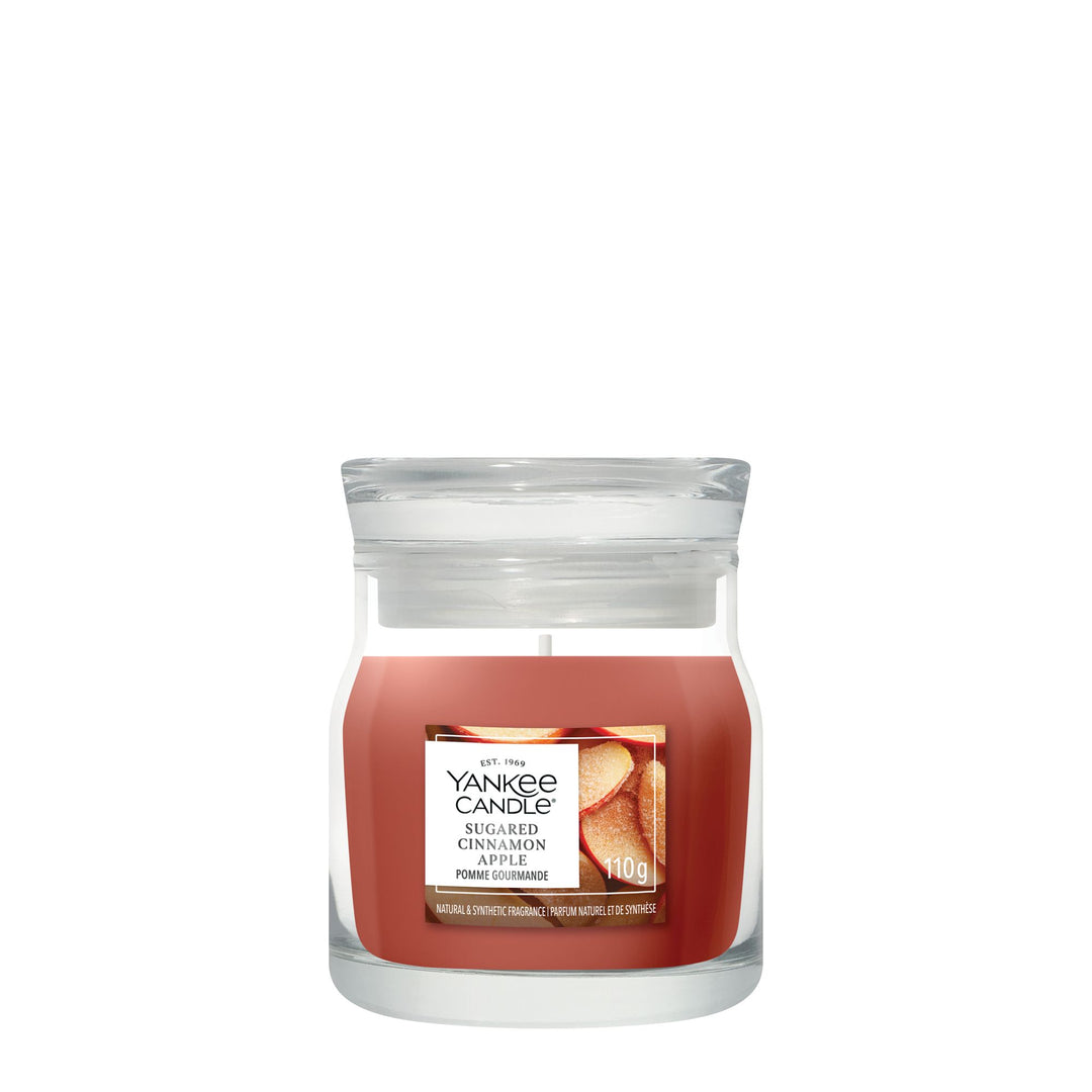 Sugared Cinnamon Apple Signature Small Jar by Yankee Candle