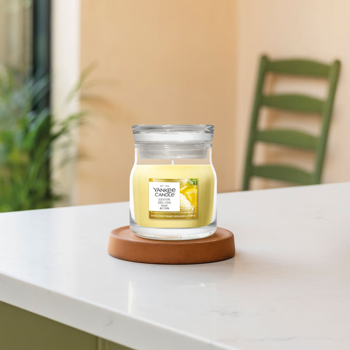 Lemon Gelato Signature Small Jar by Yankee Candle
