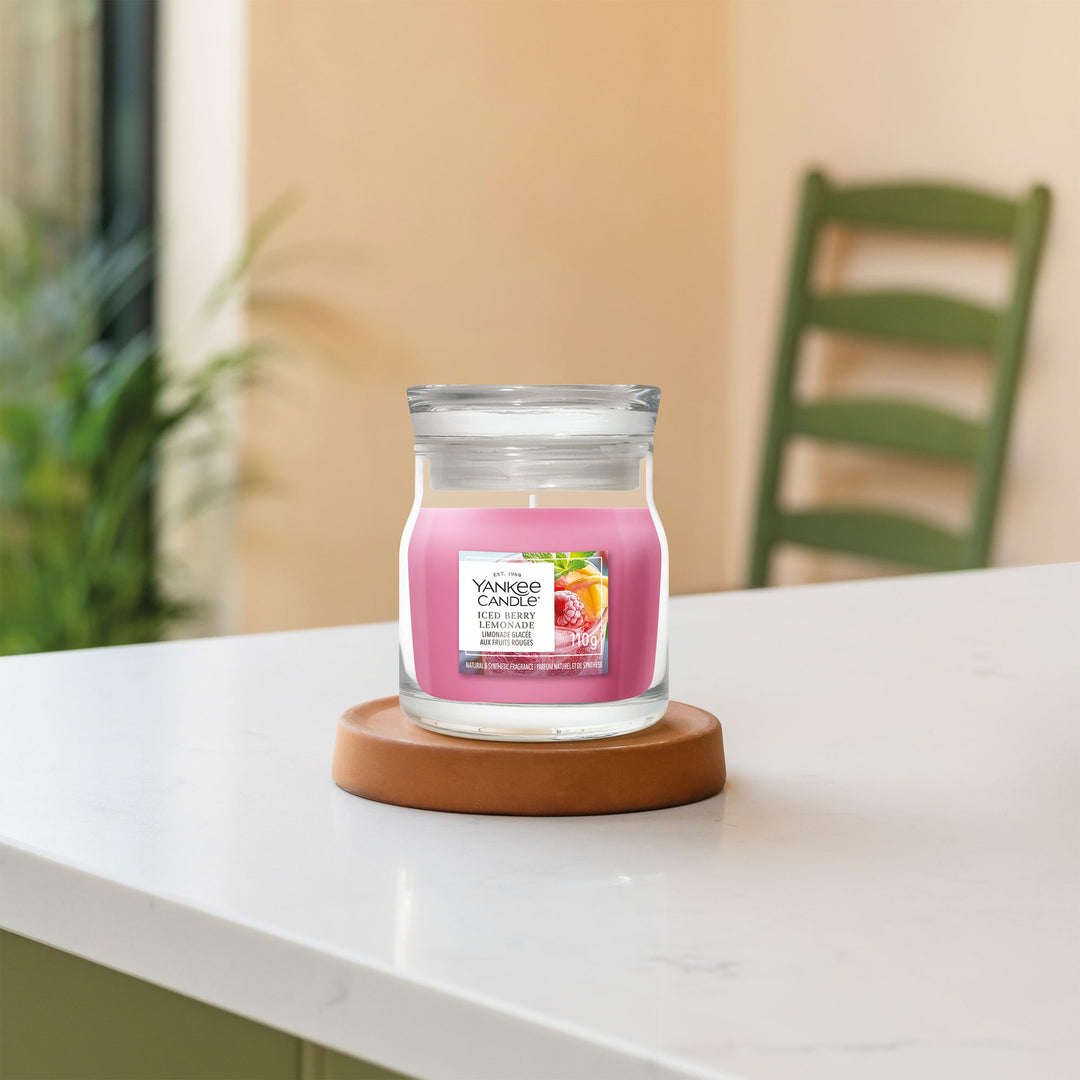 Iced Berry Lemonade Signature Small Jar by Yankee Candle