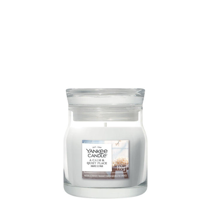 A Calm &amp; Quiet Place Signature Small Jar by Yankee Candle