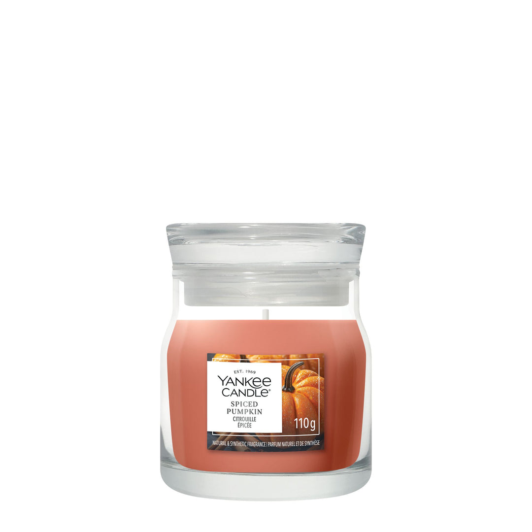 Spiced Pumpkin Signature Small Jar by Yankee Candle