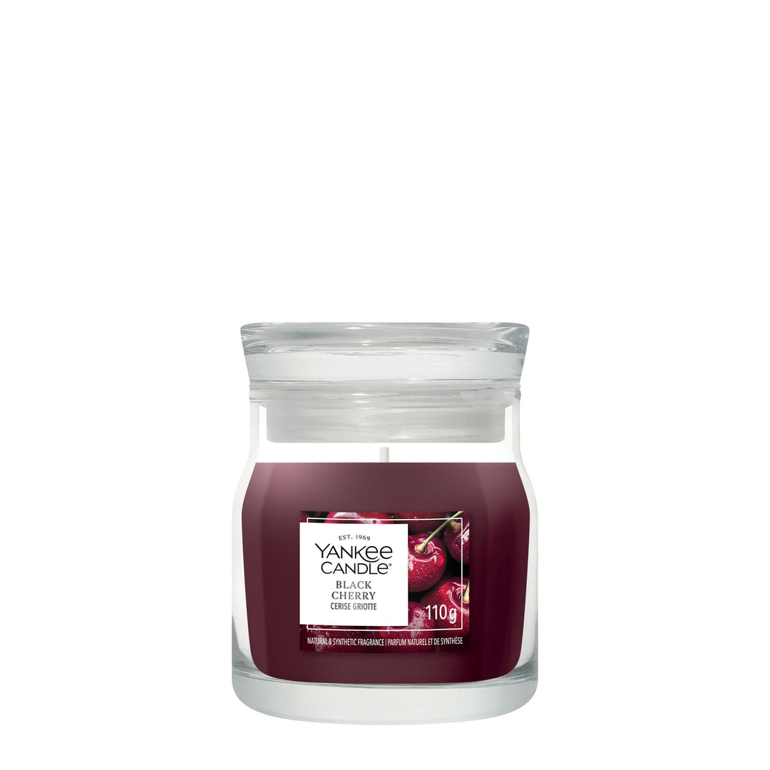 Black Cherry Signature Small Jar by Yankee Candle